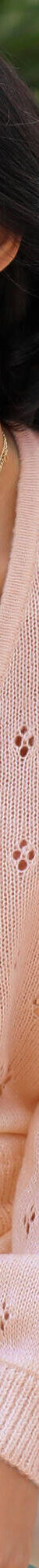 Gilet boutonné, maille pointelle (rose poudré) Gilet boutonné, maille pointelle (rose poudré)